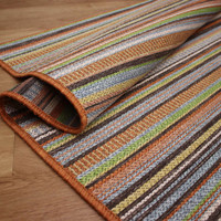 Lime Orange Indoor Outdoor Brighton Rug 901196