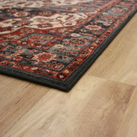 Persia Style Rust Moss Wool Rug Kashqai 77400
