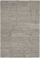 Calvin Klein Linear Stylish Grey Rug Runner
