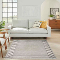On Sale Desire DSR01 Grey Silver Luxury Silky Rug 239x300cm
