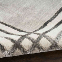 On Sale Desire DSR01 Grey Silver Luxury Silky Rug 239x300cm