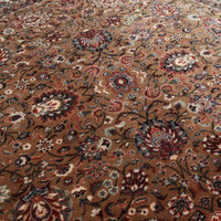 Kashqai Classic New Zealand Wool Brown Rug Runner