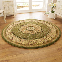 Heritage 4400 Green Hallway Runner Rug