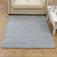 Duck Egg SM Large wool plain Runner