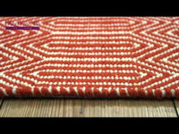 Sloan Rug Orange Runner