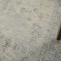 Light Grey Traditional Rug Infinite IFT01 Runner