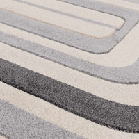 Sketch SK17 Contour Grey Retro Rug