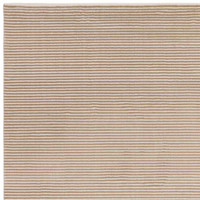 Kuza Plain Stripe Beige Modern Rug