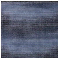 Kuza Plain Stripe Navy Modern Rug