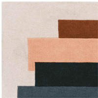 Reef Wool Rug RF32 Stacks Light Multi