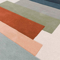 Reef Wool Rug RF32 Stacks Light Multi