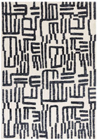 Mason Script Mono Soft Contemporary Rug