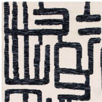 Mason Script Mono Soft Contemporary Rug