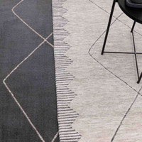 Mason Diamond Grey Soft Contemporary Rug