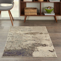 Celestial Ivory Grey CES02 Rug Runner