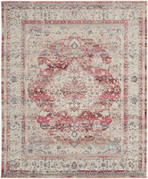 Vintage Kashan Red Ivory VKA07 Rug Runner
