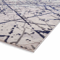 Artemis B8403A Blue Silver Silky Rug