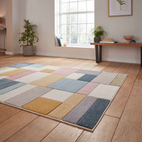 Matrix G0561 Multi Pastal Carved Rug