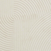 Flores 1924 Cream Washable Modern Rug