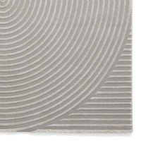 Flores 1924 Grey Washable Modern Rug
