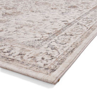 Creation 50112 Beige Silver Silky Rug