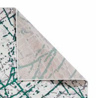 Artemis B8403A Green Silver Silky Rug