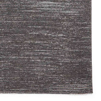 Flores 1930 Charcoal Washable Lines Rug