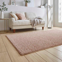 Bali 950 Rose Washable Plain Rug