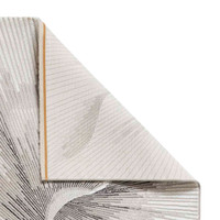 Creation 50156 Silver Beige Silky Rug