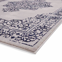 Artemis B9076A Blue Silver Silky Rug
