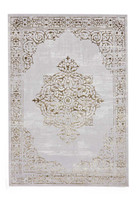 Artemis B9076A Gold Silver Silky Rug
