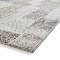 Creation 50178 Brown Beige Silky Rug