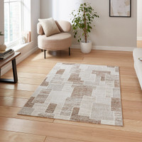 Creation 50178 Grey Beige Silky Rug