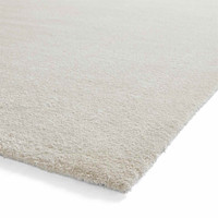 Cove Cream Soft Plain Short Shaggy Rug