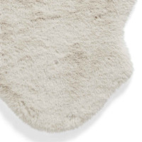 Super Teddy Beige Soft Faux Sheepskin