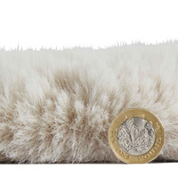 Super Teddy Beige Soft Faux Sheepskin