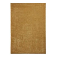 Cove Yellow Soft Plain Short Shaggy Rug