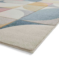 Matrix FE663 Multi Pastal Carved Rug