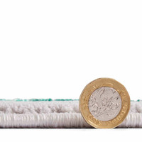 Artemis B9076A Green Silver Silky Rug