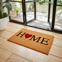 On Sale Home Heart Coir Mat 45x75cm