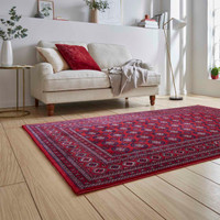 Dubai 62098 Red Traditional Rug
