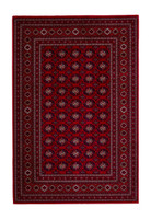 Dubai 62098 Red Traditional Rug