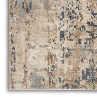 Quarry Beige Grey QUA01 Rug Runner