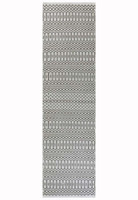 Halsey Reversible Rug Grey Runner