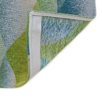 Himalaya Spring Green Blue Thin Rug 9379 LDP