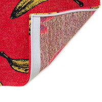 Banana Miami Red Thin Rug 9392 LDP