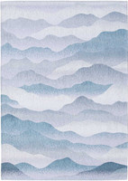 Himalaya Winter Thin Sky Blue Rug 9382 LDP