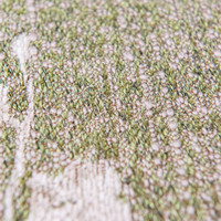 Sakura Wet Garden Green 9372 Indoor Outdoor Washable Eco Rug