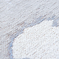 Lagoon Iode Grey Blue Thin Rug 9328 LDP
