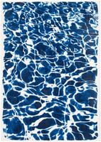 Swim Surf Blue Thin Rug 9351 LDP